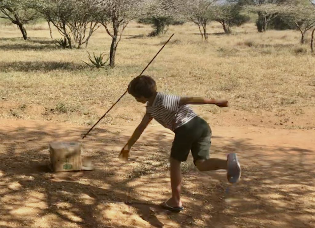 Spear chucking