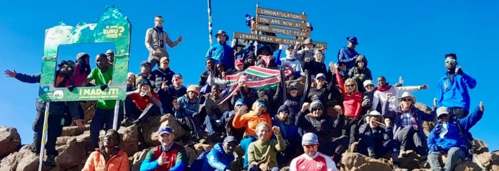 Mt Kenya Summit